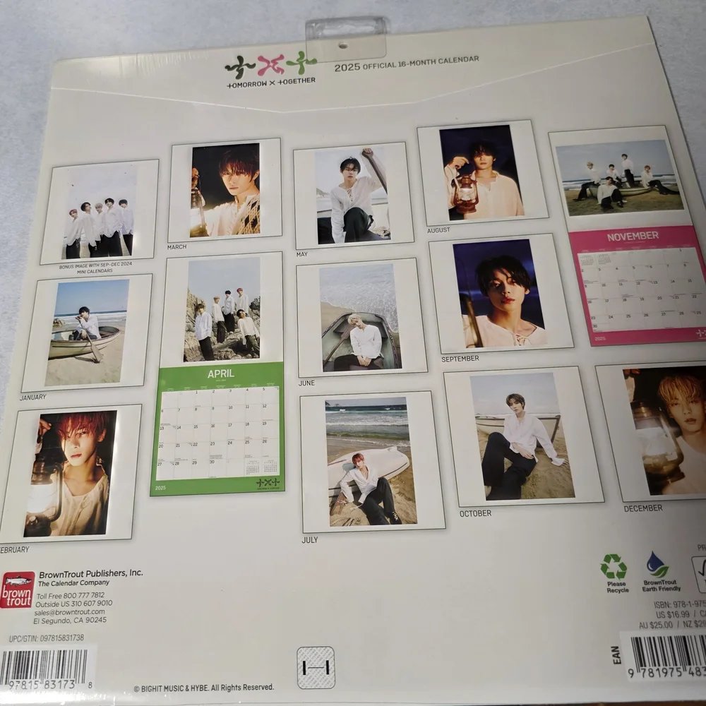 Tomorrow X Together 2025 Calendar